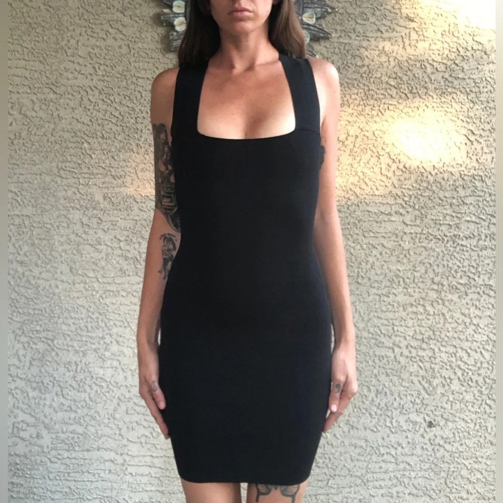 Seek The Label Black Cocktail Dress Size-M - Picture 2 of 5